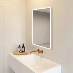Cruze 600x800mm LED Universal Mirror Inc. Touch Sensor + Anti-Fog -Bathroom Furniture edm07 d4n