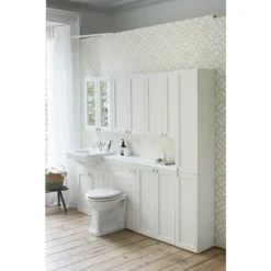 Burlington 30 Single Door Wall Unit - Matt White