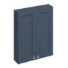 Burlington 60 2-Door Wall Unit - Blue -Bathroom Furniture f6wb l