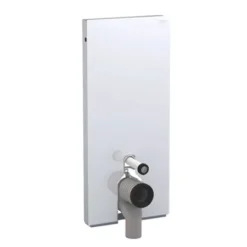 Geberit - Monolith WC Unit & Cistern For Floorstanding WC's - White/Aluminium