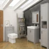 Chatsworth Traditional Grey Tall Cabinet 1 Chatsworth Traditional Grey Tall Cabinet -Bathroom Furniture grdantb d2