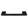 1 X Slim-Line D Matt Black Additional Handle - L150mm (128mm Centres) -Bathroom Furniture h189 d2