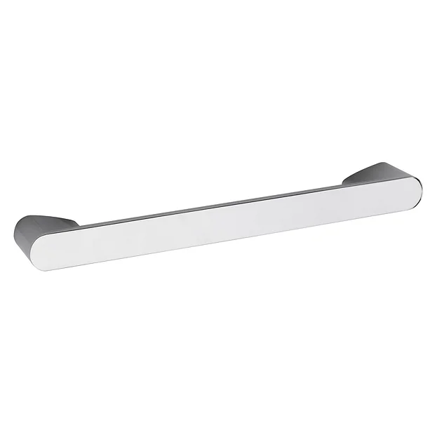 1 X Hudson Reed Rounded Chrome Furniture Handle (215 X 30mm) 4 1 X Hudson Reed Rounded Chrome Furniture Handle (215 X 30mm) - Image 2