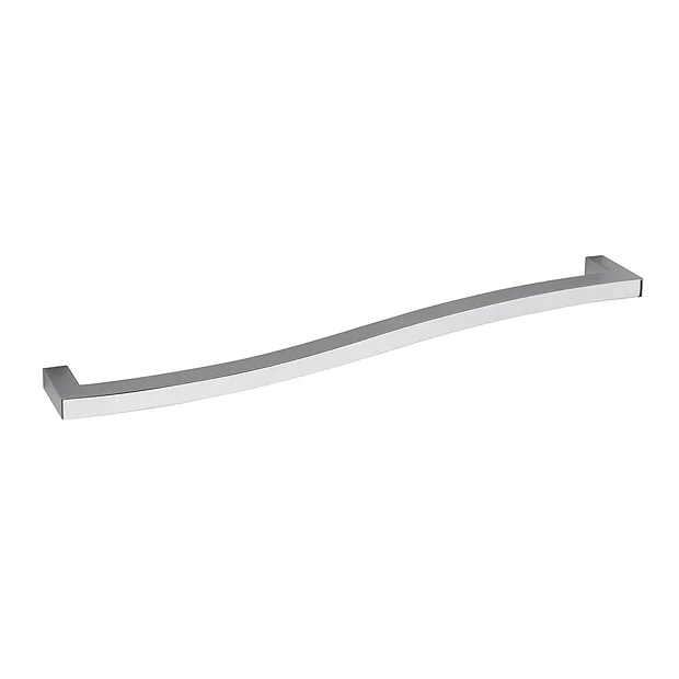 1 X Hudson Reed Wave Chrome Furniture Handle (235 X 32mm) 4 1 X Hudson Reed Wave Chrome Furniture Handle (235 X 32mm) - Image 2