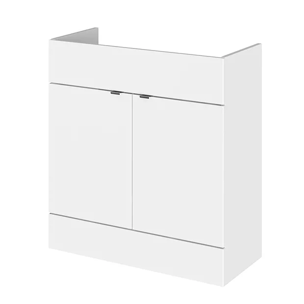 Hudson Reed 800x355mm Gloss White Full Depth Vanity Unit 4 Hudson Reed 800x355mm Gloss White Full Depth Vanity Unit - Image 2