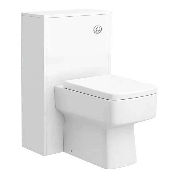 Haywood 500mm Gloss White WC Unit Only 4 Haywood 500mm Gloss White WC Unit Only - Image 2