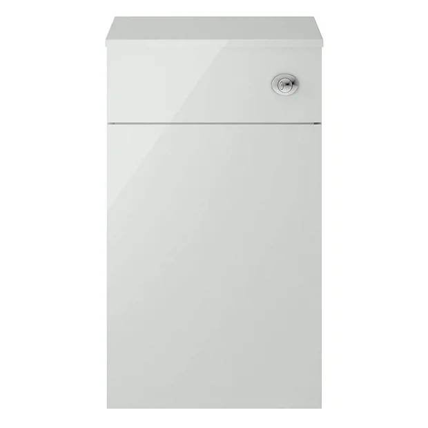 Milan Juno 500 X 253mm Grey Mist WC Unit With Cistern (Excludes Pan) 5 Milan Juno 500 X 253mm Grey Mist WC Unit With Cistern (Excludes Pan) - Image 3