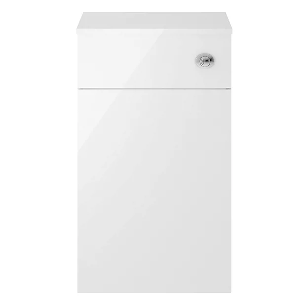 Milan Juno 500 X 253mm Gloss White WC Unit With Cistern (Excludes Pan) 5 Milan Juno 500 X 253mm Gloss White WC Unit With Cistern (Excludes Pan) - Image 3