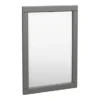 Keswick Grey 500 X 700mm Traditional Wall Hung Framed Mirror