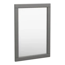Keswick Grey 500 X 700mm Traditional Wall Hung Framed Mirror