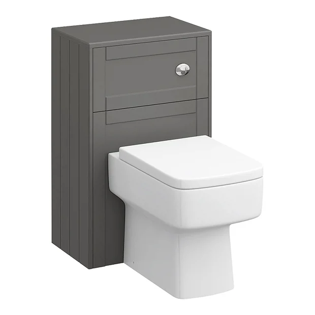 Keswick Grey 500mm Traditional Toilet Unit With Concealed Cistern 4 Keswick Grey 500mm Traditional Toilet Unit With Concealed Cistern - Image 2