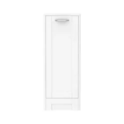 Keswick White 300mm Traditional Single Door Storage Unit -Bathroom Furniture keswht1d d2