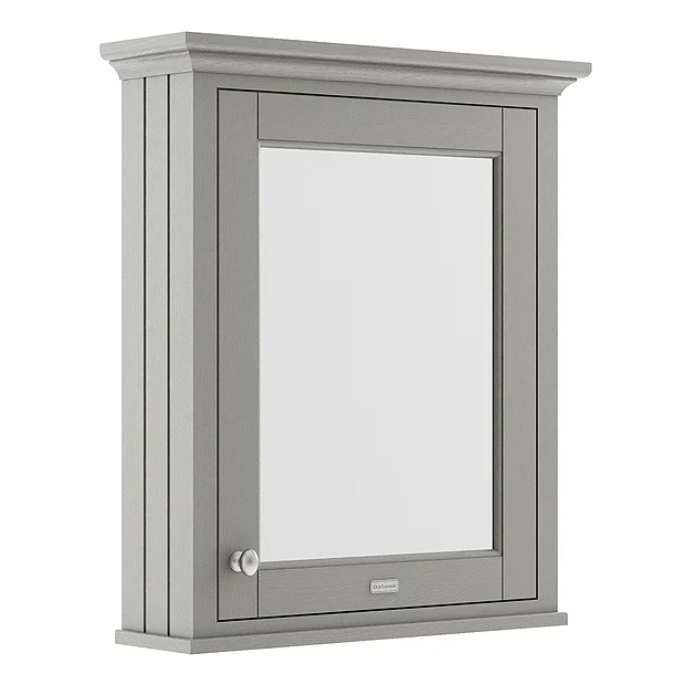 Old London 600mm Mirror Cabinet - Storm Grey 3 Old London 600mm Mirror Cabinet - Storm Grey