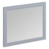 Burlington Framed 90 Mirror - Classic Grey 1 Burlington Framed 90 Mirror - Classic Grey -Bathroom Furniture m9og l