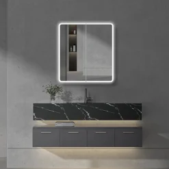 Toreno 700 X 650mm LED Illuminated 2-Door Mirror Cabinet With Motion Sensor, Shaving Socket & Anti-Fog 13 Toreno 700 X 650mm LED Illuminated 2-Door Mirror Cabinet With Motion Sensor, Shaving Socket & Anti-Fog -Bathroom Furniture mir401 d4