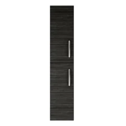 Brooklyn Wall Hung 2 Door Tall Storage Cabinet - Hacienda Black 7 Brooklyn Wall Hung 2 Door Tall Storage Cabinet - Hacienda Black -Bathroom Furniture mod662 d1n