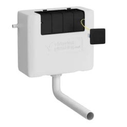 Montrose Indigo Blue Combination Vanity And WC Unit With Matt Black Handles And Flush -Bathroom Furniture mtslcmimb d2