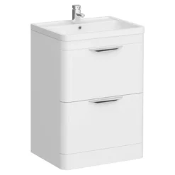 Monza Gloss White Floor Standing Vanity Bathroom Furniture Package 10 Monza Gloss White Floor Standing Vanity Bathroom Furniture Package -Bathroom Furniture mzwhtfsfp d1