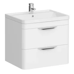 Monza Gloss White Wall Hung Vanity Bathroom Furniture Package 10 Monza Gloss White Wall Hung Vanity Bathroom Furniture Package -Bathroom Furniture mzwhtwhfp d1