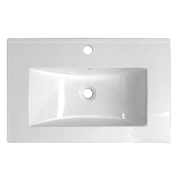 Nova 500mm Vanity Sink With Cabinet - Modern High Gloss White 3 Nova 500mm Vanity Sink With Cabinet - Modern High Gloss White