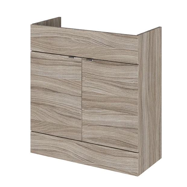 Hudson Reed 800x355mm Driftwood Full Depth Vanity Unit 4 Hudson Reed 800x355mm Driftwood Full Depth Vanity Unit - Image 2
