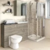 Hudson Reed 600x255mm Driftwood Compact WC Unit 1 Hudson Reed 600x255mm Driftwood Compact WC Unit -Bathroom Furniture off247 d1