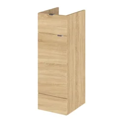 Hudson Reed Fusion Natural Oak 300x335mm Drawer Lined Base Unit