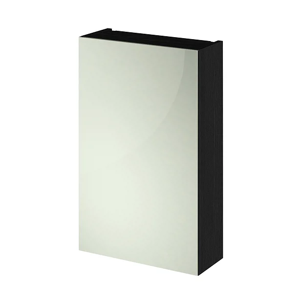 Brooklyn 450mm Black Bathroom Mirror Unit 4 Brooklyn 450mm Black Bathroom Mirror Unit - Image 2