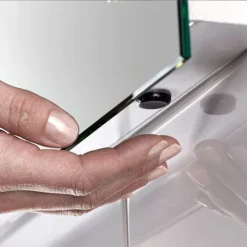 Sensio Aspen Diffused Double LED Mirror Cabinet With Shaving Socket 10 Sensio Aspen Diffused Double LED Mirror Cabinet With Shaving Socket -Bathroom Furniture se30766c0 d2