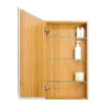 700mm Slimline Mirror Cabinet Bamboo 1 700mm Slimline Mirror Cabinet Bamboo -Bathroom Furniture smcbb d2