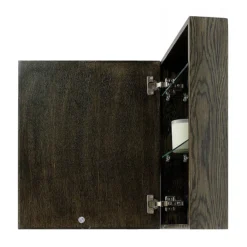 550mm Slimline Mirror Cabinet Dark Oak 9 550mm Slimline Mirror Cabinet Dark Oak -Bathroom Furniture smcdo d1