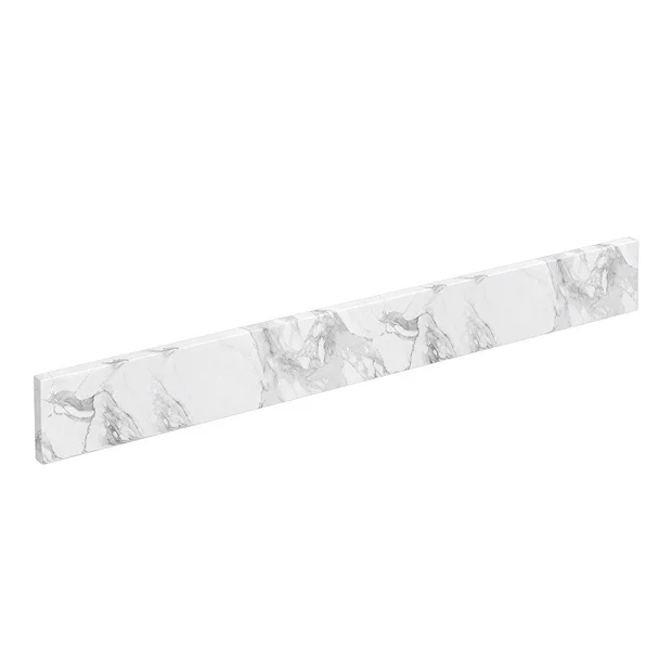 Period Bathroom Co. White Marble Splashback For Vanity Basin Top 4 Period Bathroom Co. White Marble Splashback For Vanity Basin Top - Image 2