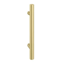 Venice 350x300mm Gloss White Tallboy Unit With Brushed Brass Handles -Bathroom Furniture vbb163 d1