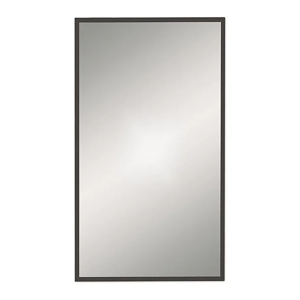 Venice Black 400 X 700mm Rectangular Mirror 4 Venice Black 400 X 700mm Rectangular Mirror - Image 2