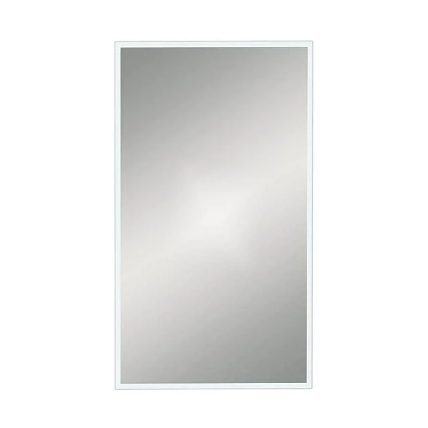 Venice White 500 X 800mm Rectangular Mirror 4 Venice White 500 X 800mm Rectangular Mirror - Image 2