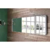 Venice White Frame 1500 X 500mm Rectangular Mirror