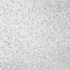 Venice Fluted 600mm Green Vanity Unit - Wall Hung 2 Drawer Unit With White Worktop & Chrome Handles