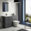 Apollo2 600mm Gloss Grey WC Unit Only