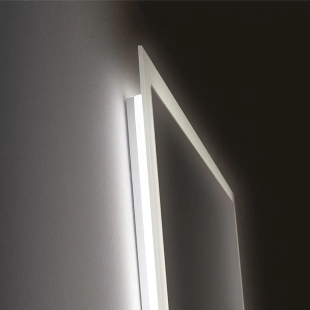 Venice 600 X 800mm Rectangular LED Illuminated Anti-Fog Bathroom Mirror 6 Venice 600 X 800mm Rectangular LED Illuminated Anti-Fog Bathroom Mirror - Image 4