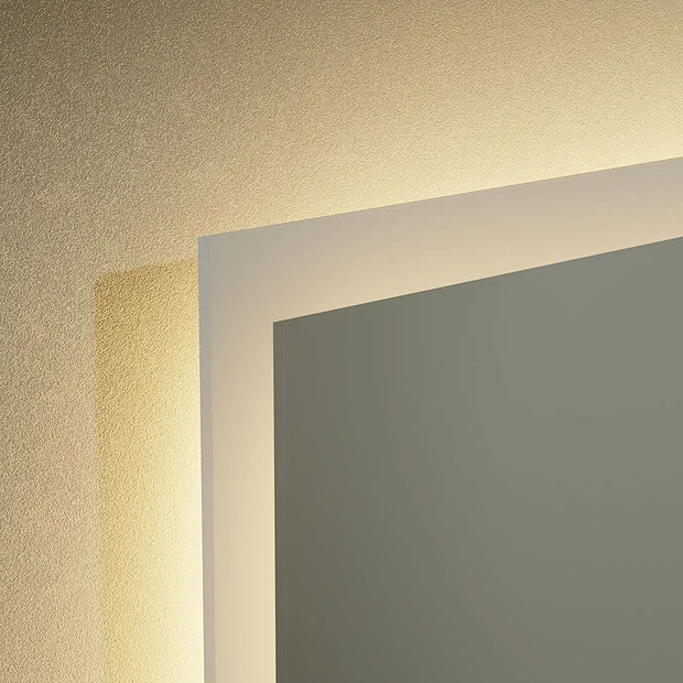 Venice 600 X 800mm Rectangular LED Illuminated Anti-Fog Bathroom Mirror 7 Venice 600 X 800mm Rectangular LED Illuminated Anti-Fog Bathroom Mirror - Image 5