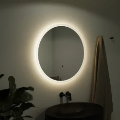 Venice 1200mm Round LED Illuminated Anti-Fog Bathroom Mirror -Bathroom Furniture vn60mir d1 1