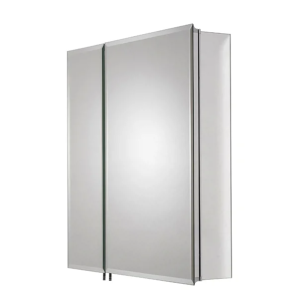 Croydex Newton Double Door Bi-View Mirror Cabinet With FlexiFix 4 Croydex Newton Double Door Bi-View Mirror Cabinet With FlexiFix - Image 2