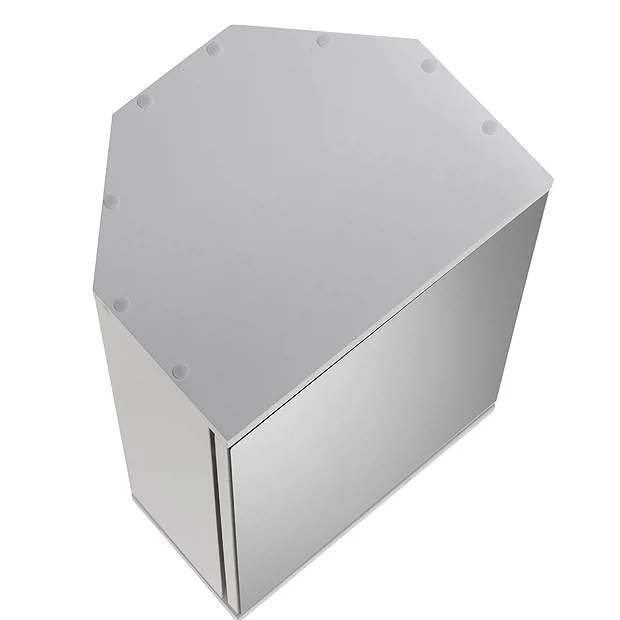 Croydex Simplicity Single Door Corner Cabinet 5 Croydex Simplicity Single Door Corner Cabinet - Image 3