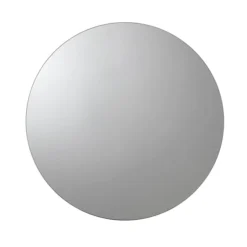 Croydex Severn Circular Door Mirror Cabinet - Stainless Steel -Bathroom Furniture wc836005ai1