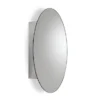 Croydex Tay Oval Mirrored Door Cabinet