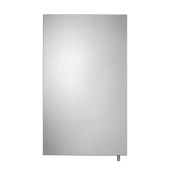 Croydex Dawley White Steel Single Door Mirror Cabinet With FlexiFix -Bathroom Furniture wc930022 d3