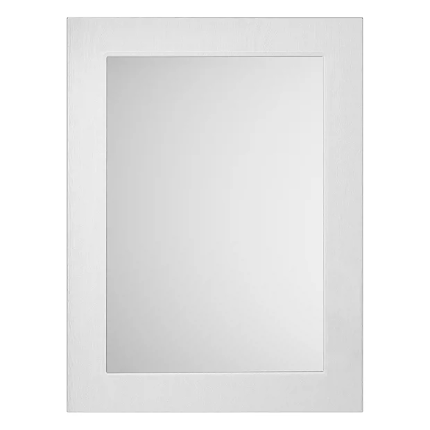 York 800 X 600mm Traditional White Ash Mirror 3 York 800 X 600mm Traditional White Ash Mirror