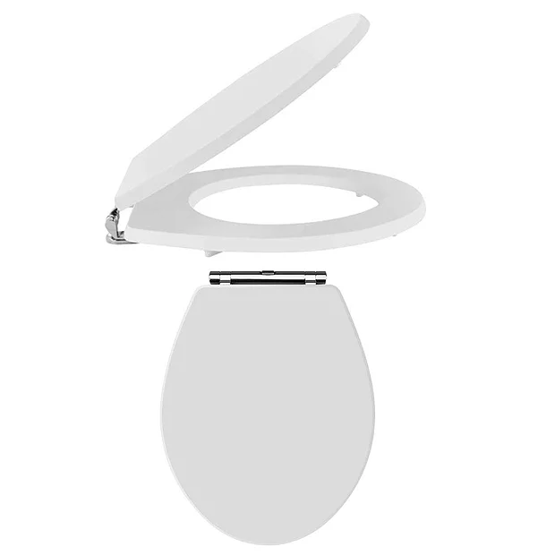 York Traditional Wood Finish BTW WC Unit With Pan & Top-Fixing Seat 5 York Traditional Wood Finish BTW WC Unit With Pan & Top-Fixing Seat - Image 3